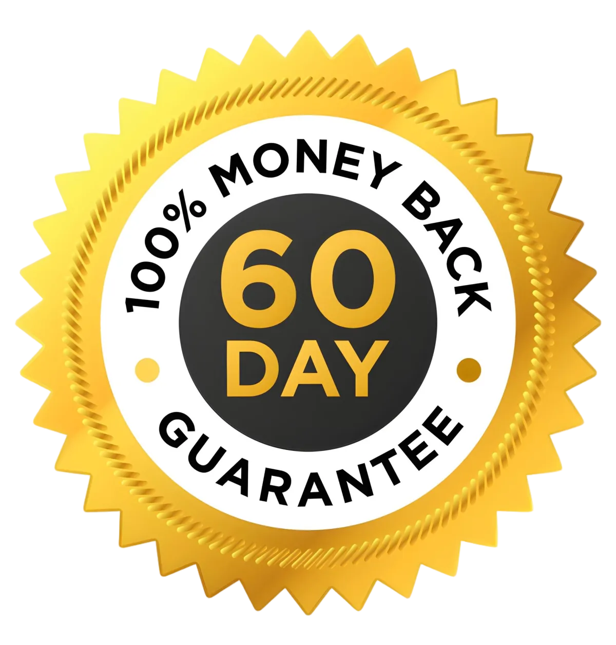 60 Day Money Back Guarantee